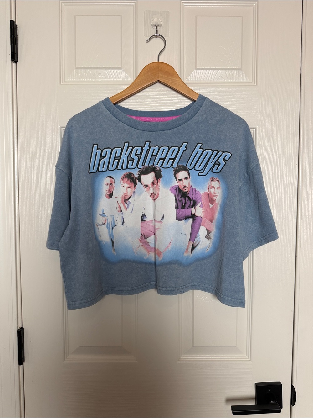 Backstreet Boys Graphic Crop Tee Size L